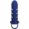 Pretty Love - Altaf Anneau Vibrateur Avec Gaine En Silicone Bleu